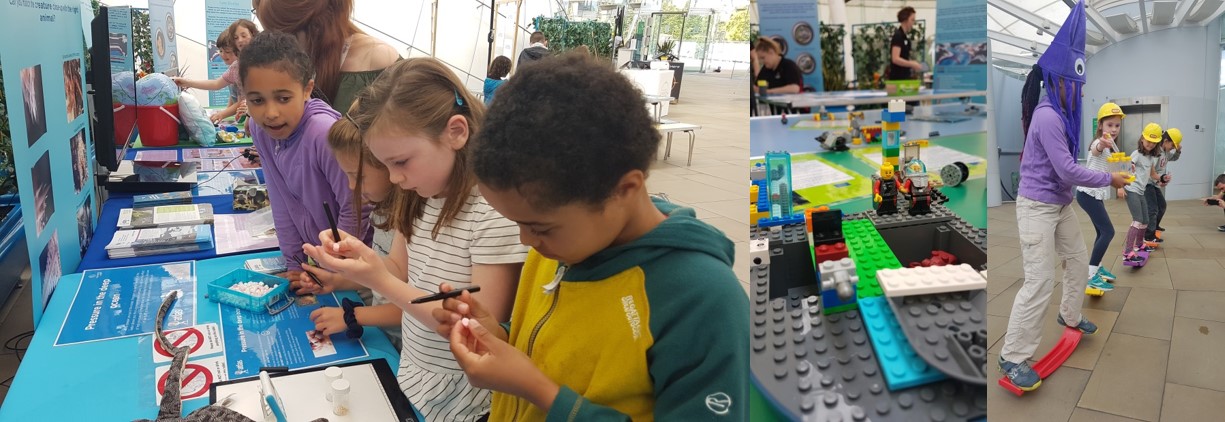 ATLAS educational materials in use