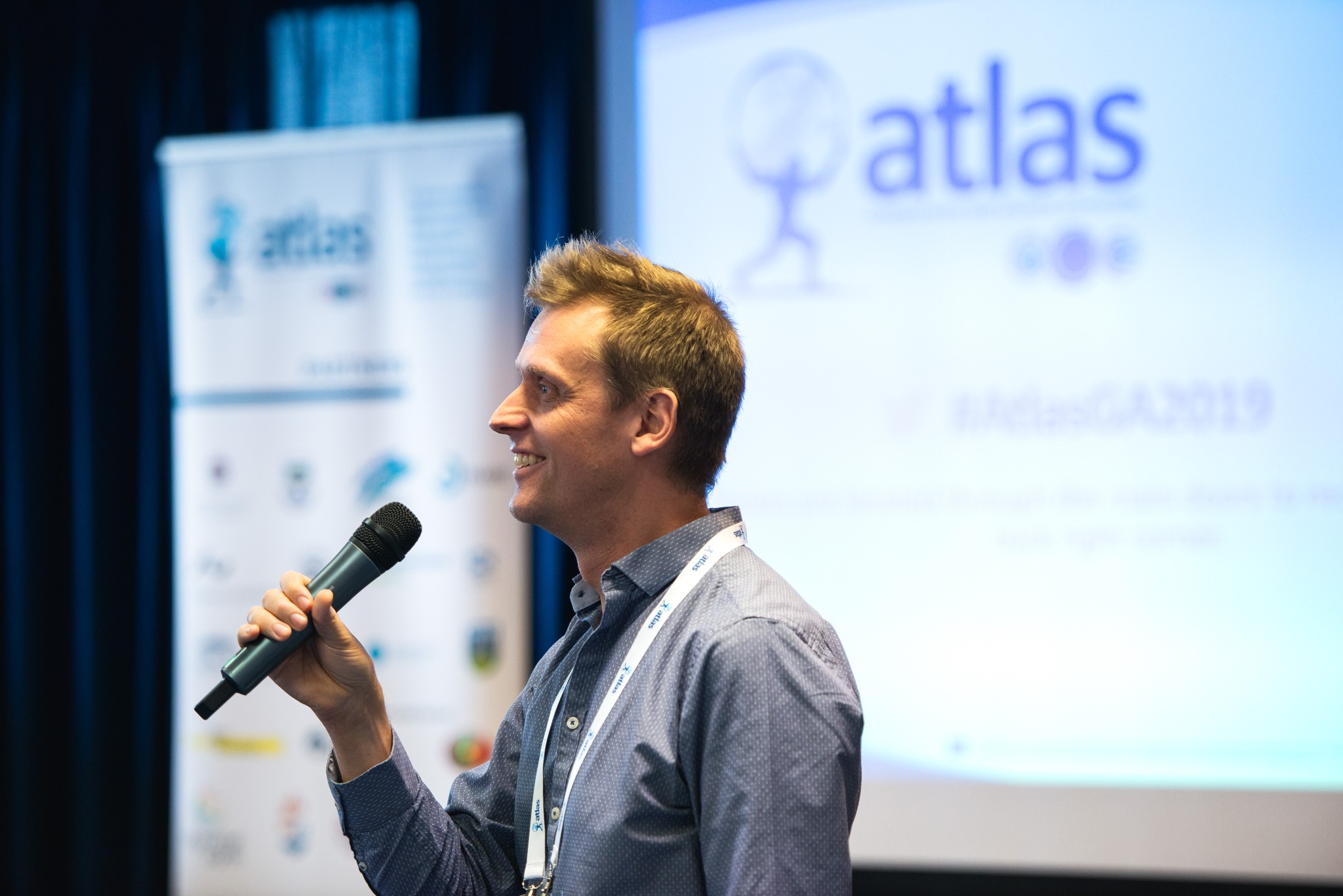 Murray Roberts at the ATLAS General Assembly Murray Roberts at the ATLAS General Assembly